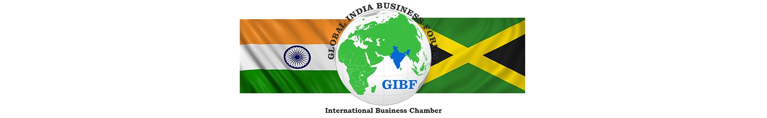 India  Jamaica Business and Cultural Council and GIBF logo 